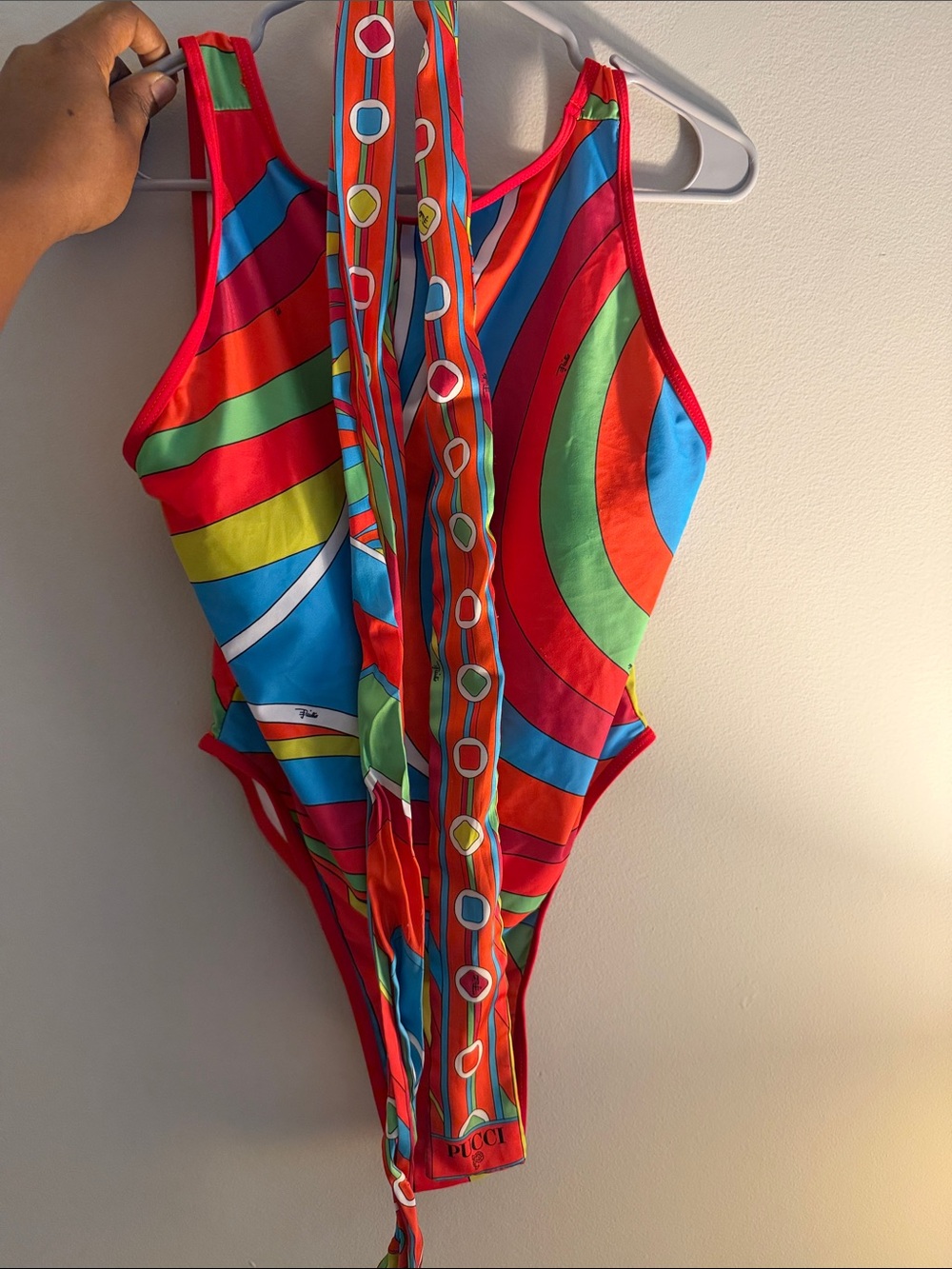 Vibrant Multi-Color One-Piece Swimsuit